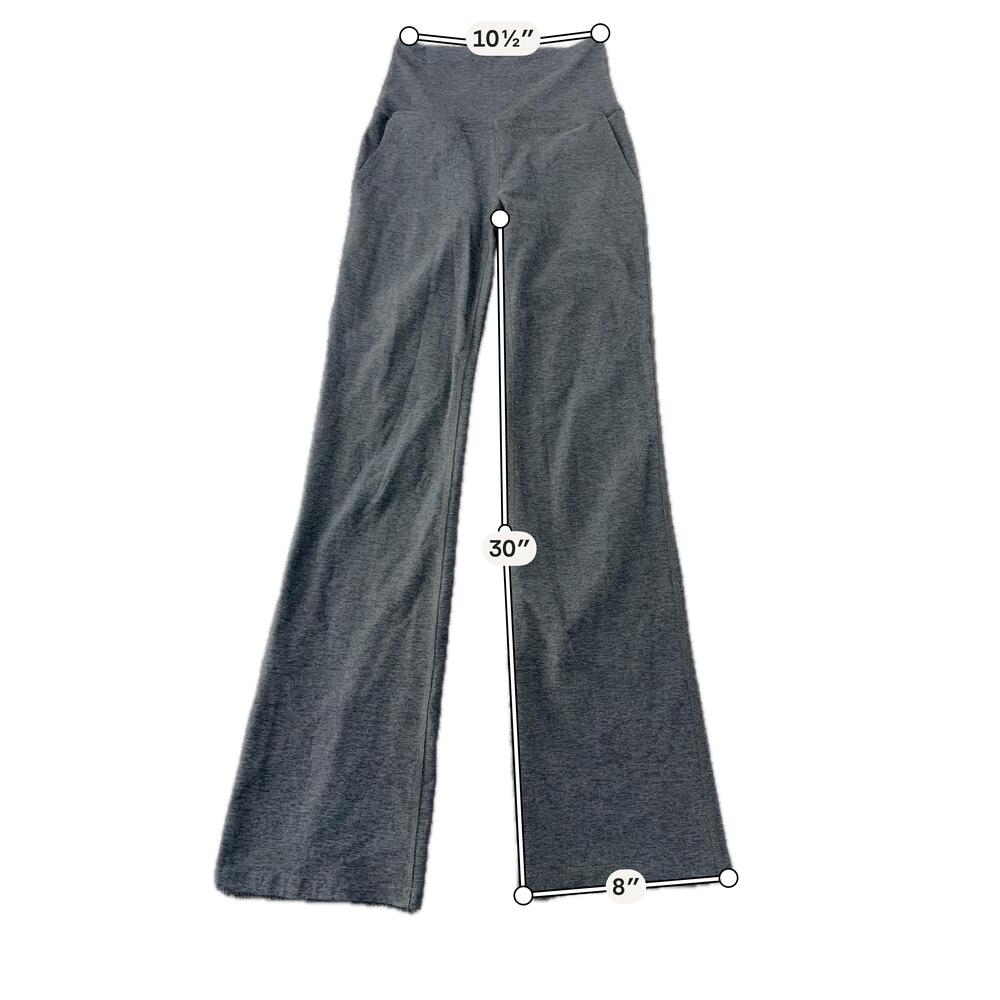 Beyond Yoga Pants Womens Small Gray High Rise Flare Leg Yoga Made USA - Picture 5 of 9